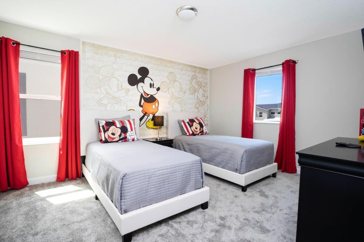 Marvelous 7Bd/5Ba Family Friendly W/ Gameroom & Pool Close To Disney 1201 키시미 외부 사진
