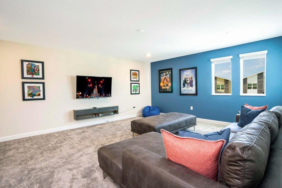 Marvelous 7Bd/5Ba Family Friendly W/ Gameroom & Pool Close To Disney 1201 키시미 외부 사진
