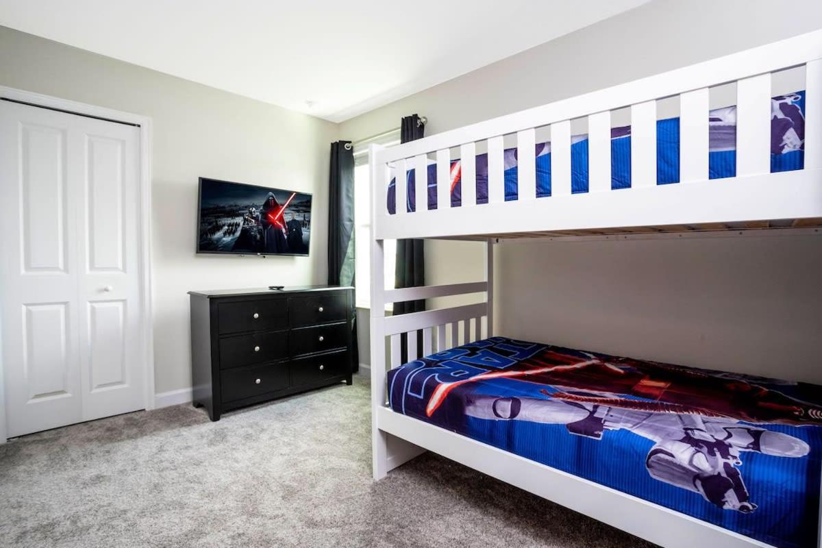 Marvelous 7Bd/5Ba Family Friendly W/ Gameroom & Pool Close To Disney 1201 키시미 외부 사진