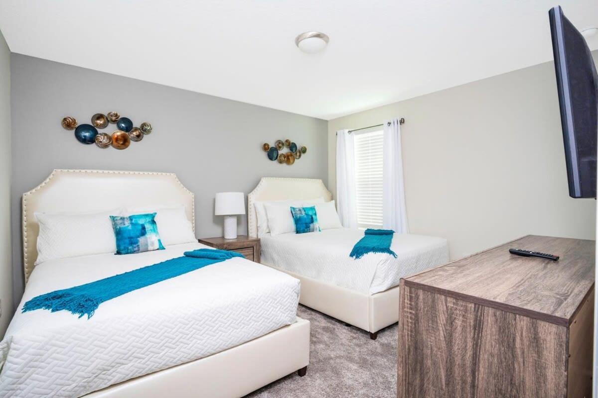 Marvelous 7Bd/5Ba Family Friendly W/ Gameroom & Pool Close To Disney 1201 키시미 외부 사진