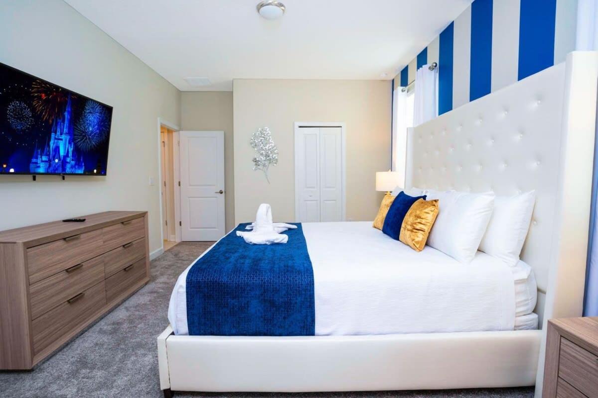 Marvelous 7Bd/5Ba Family Friendly W/ Gameroom & Pool Close To Disney 1201 키시미 외부 사진