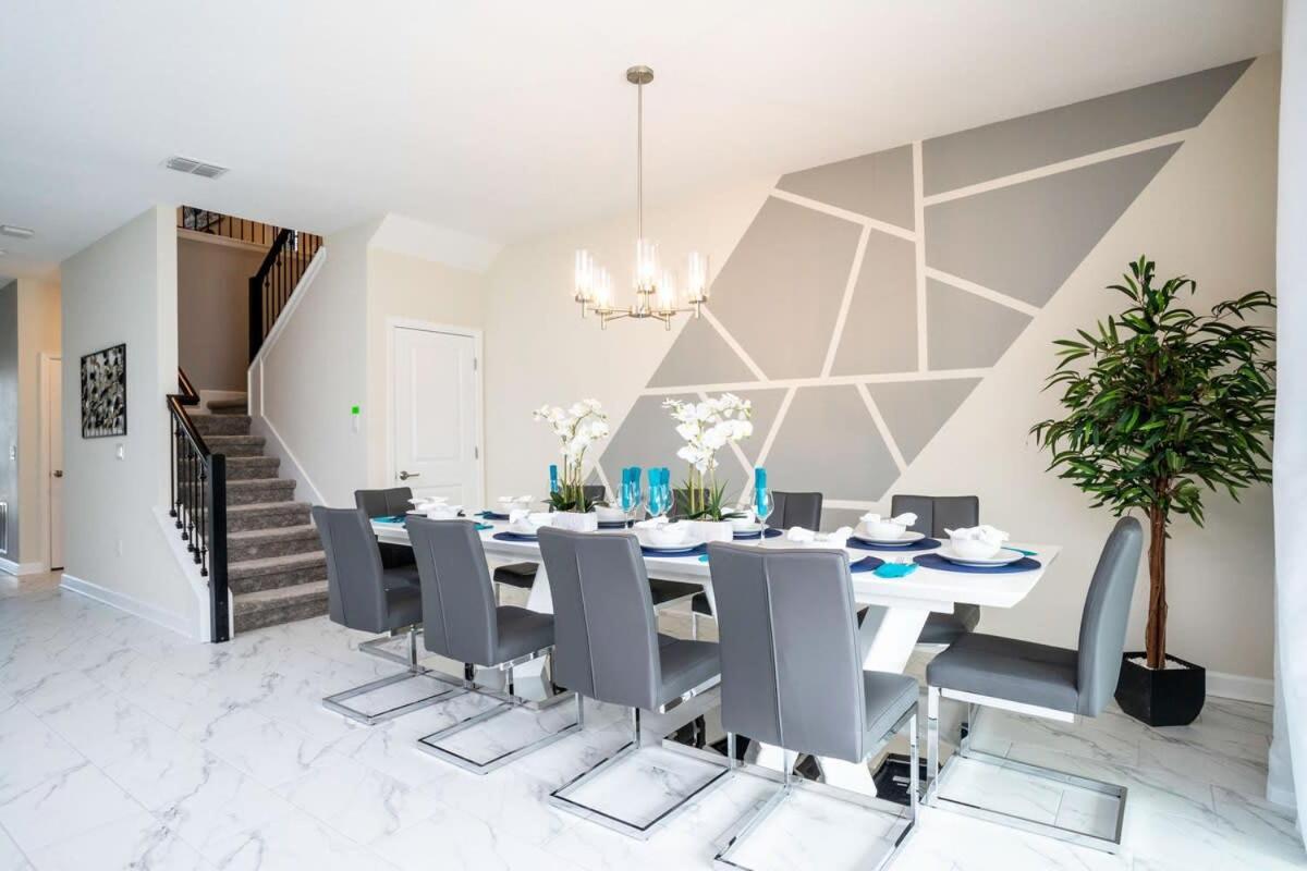 Marvelous 7Bd/5Ba Family Friendly W/ Gameroom & Pool Close To Disney 1201 키시미 외부 사진
