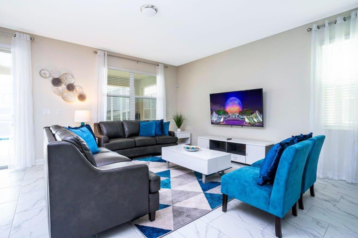 Marvelous 7Bd/5Ba Family Friendly W/ Gameroom & Pool Close To Disney 1201 키시미 외부 사진